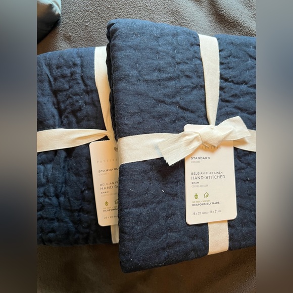 NWT - Belgian Flax Linen Shams - Picture 2 of 2